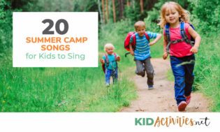 20 Summer Camp Songs for Kids  Kid Activities