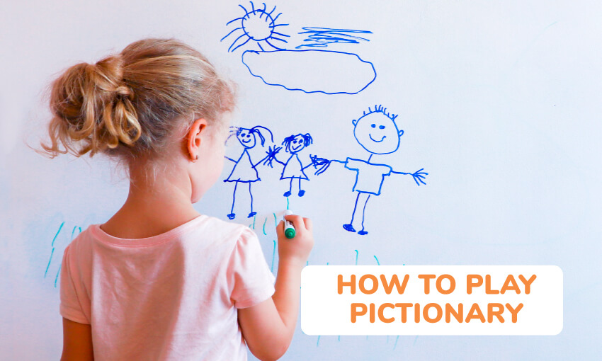game rules and instructions for pictionary