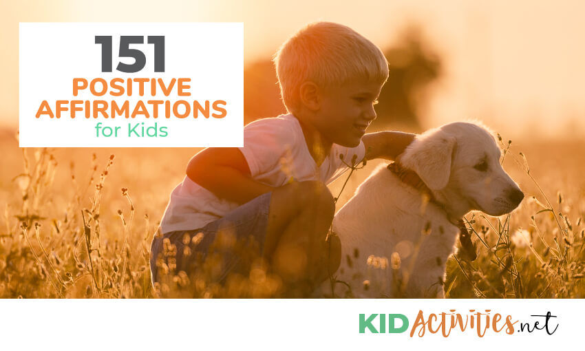 A collection of positive affirmations for kids