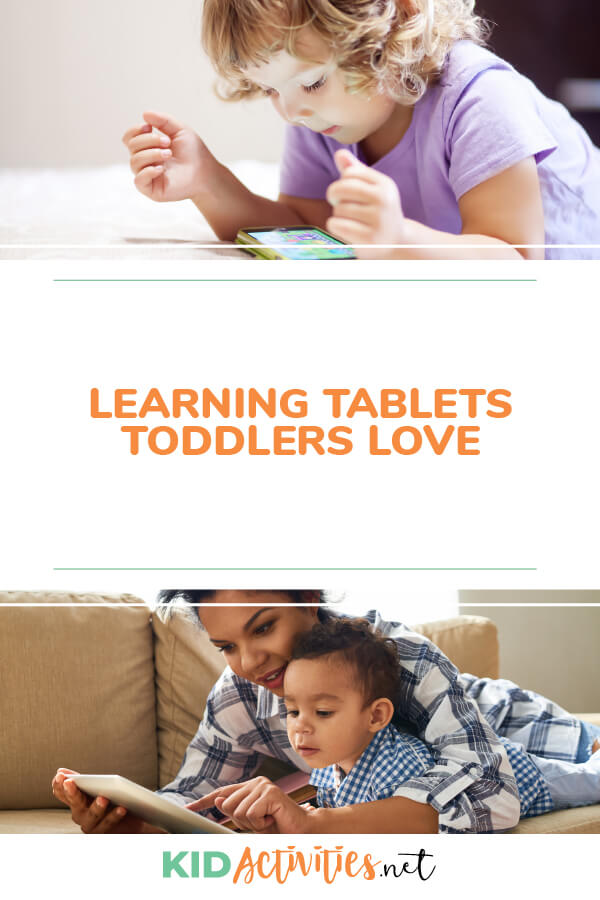A collection of learning tablets toddlers love. 