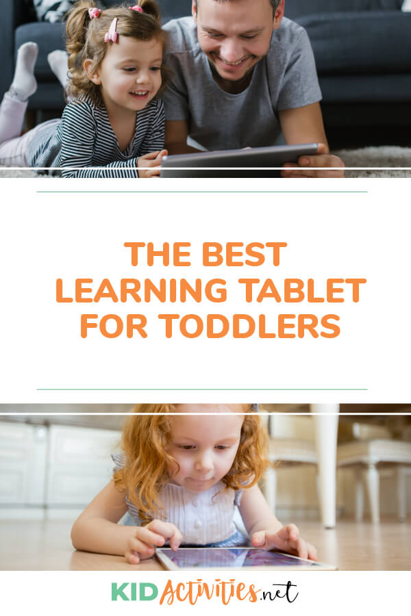A collection of 5 learning tablets for toddlers. 