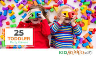 26 Toddler Party Games | 2nd Birthday Party Ideas