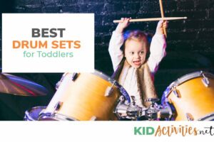 A collection of the best drum sets for toddlers.