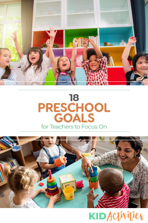 A collection of 18 preschool goals and objectives to help teachers develop their curriculum. 