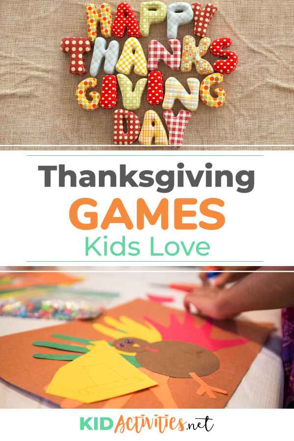 A collection of Thanksgiving games kids love to play. 