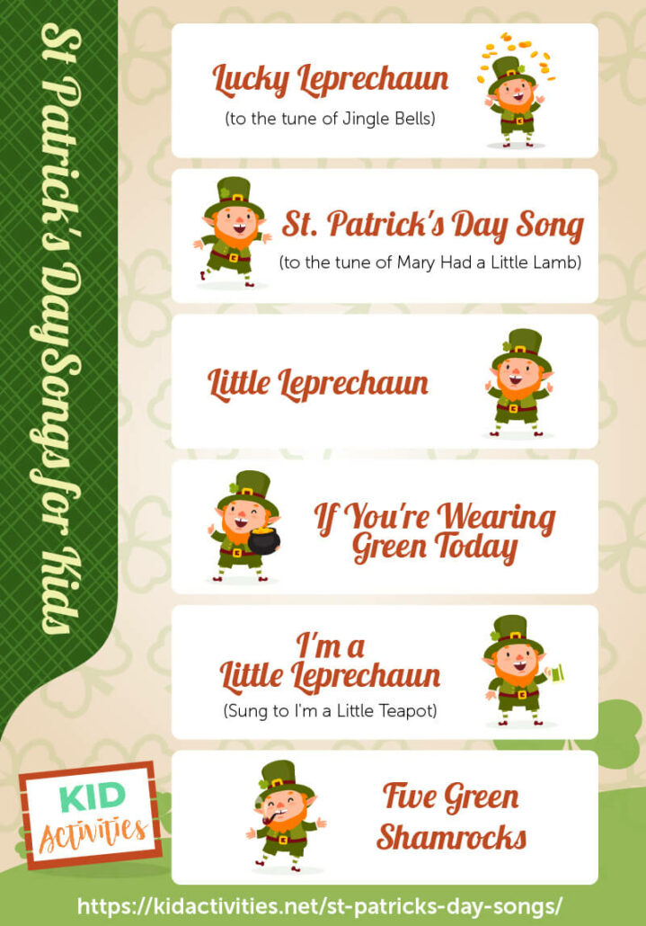 st patricks day songs for infants