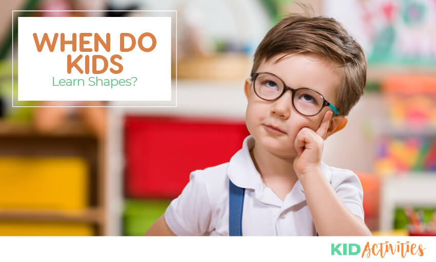 A discussion about when do kids learn their shapes.