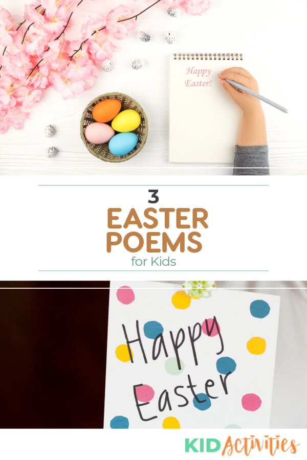 A collection of 3 Easter poems for kids. Great for incorporating into an Easter craft project or for making homemade Easter cards. 