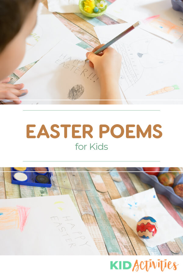 A collection of Easter poems for kids. Great for the classroom or at home rhyming fun. 