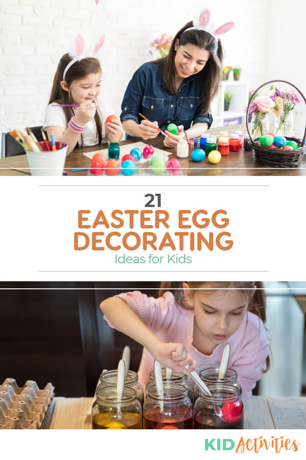 Fun Easter egg decorating ideas.