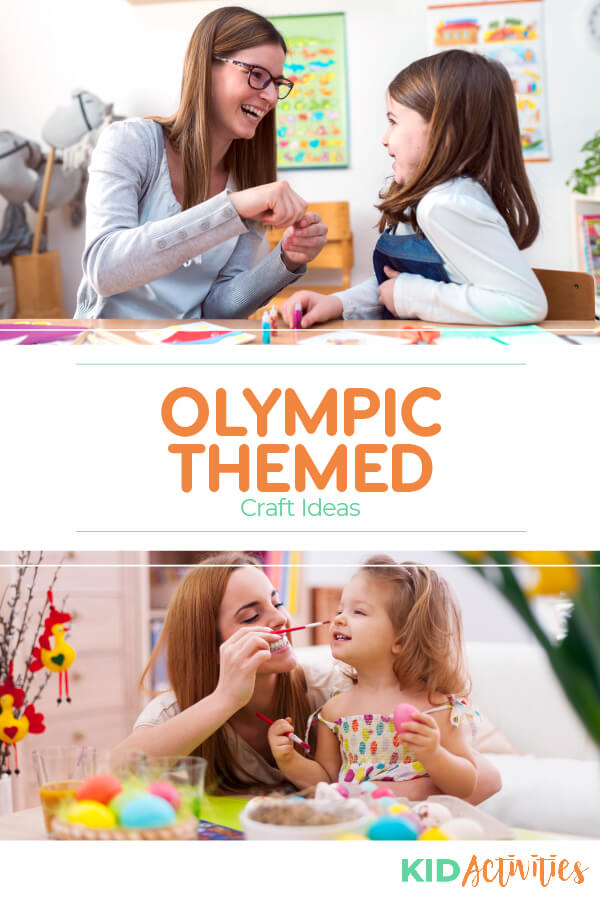 A collection of creative Olympic themed craft ideas. Great for an Olympic theme day in the classroom. 