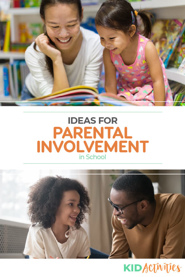 Ideas for getting parents involved in schools. 
