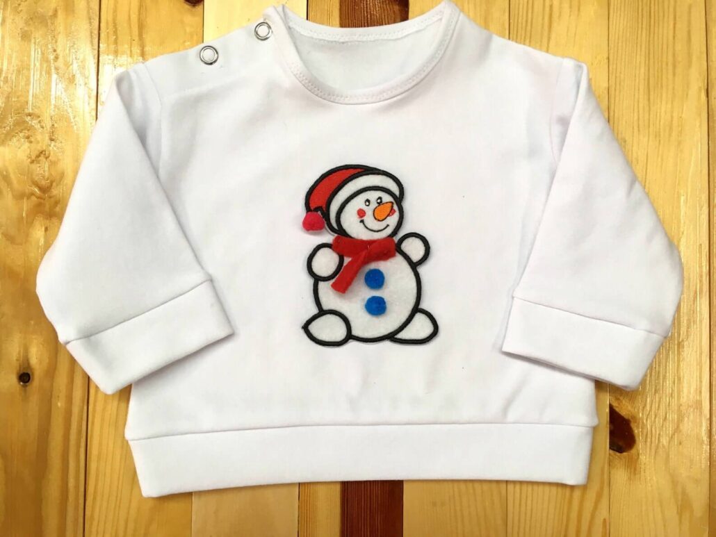 Baby Jumper Snowman Pom Pom Knit Santa Xmas Christmas Unisex 6 to 23 Months