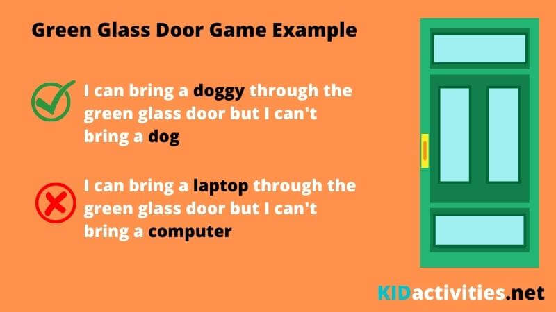 Green Glass Door Game
