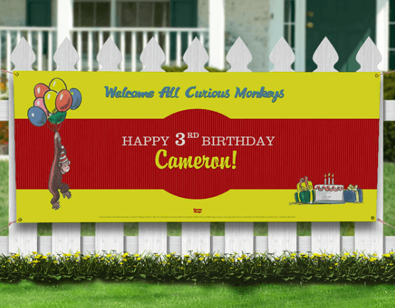 curious george birthday ideas