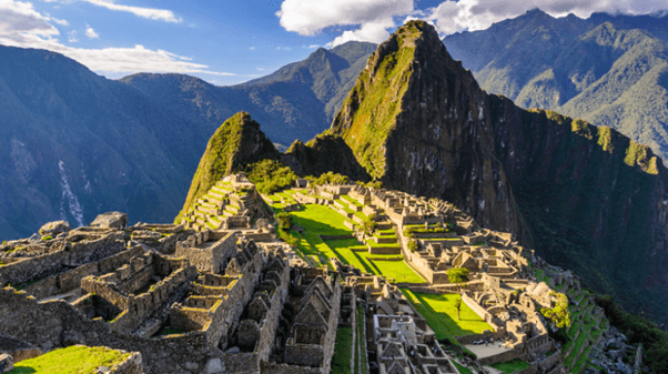 Macchu Pichu in Peru 
