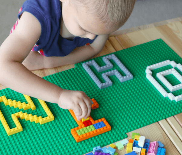 Lego Letters activities 