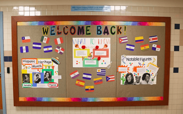 Spanish-Themed Bulletin Board