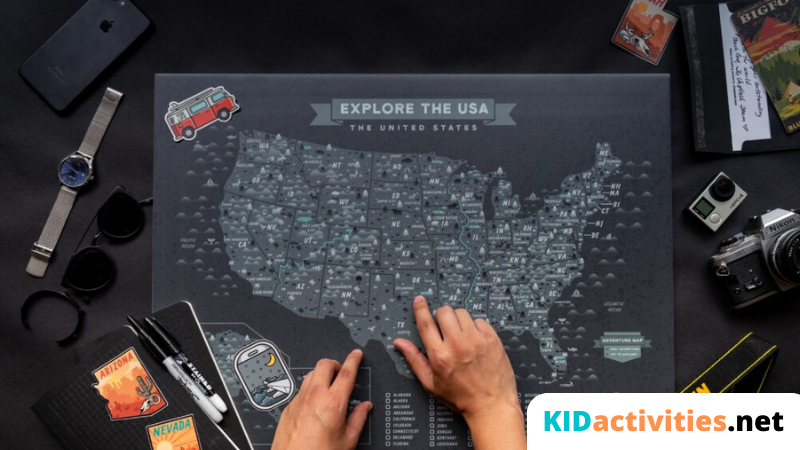 Explore the USA map