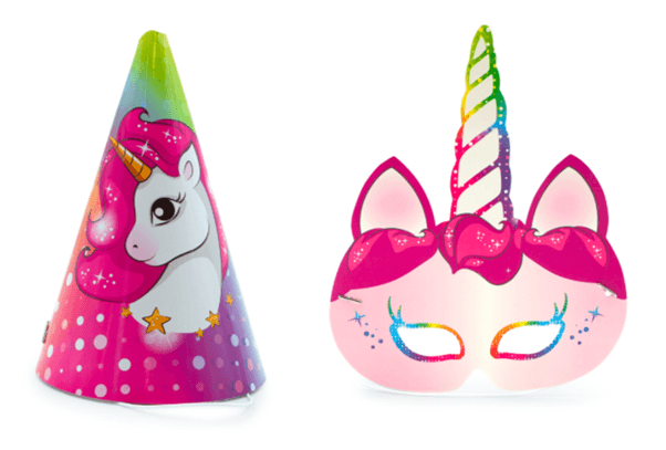 Unicorn party hats