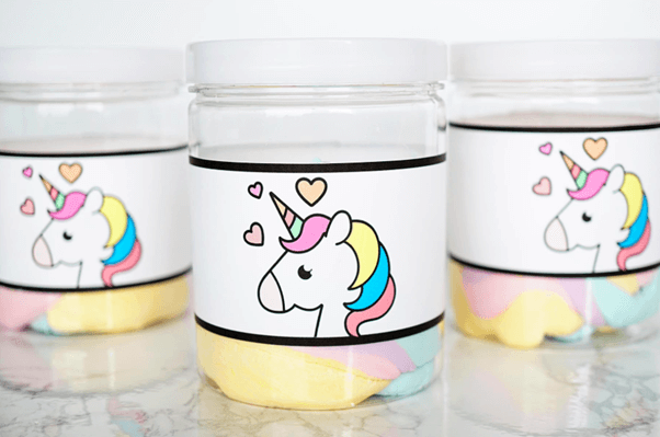 Unicorn slime