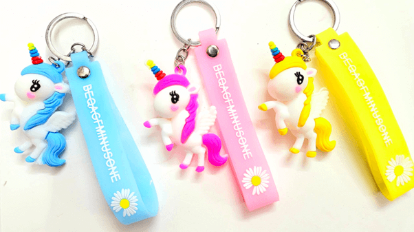 Unicorn keychains