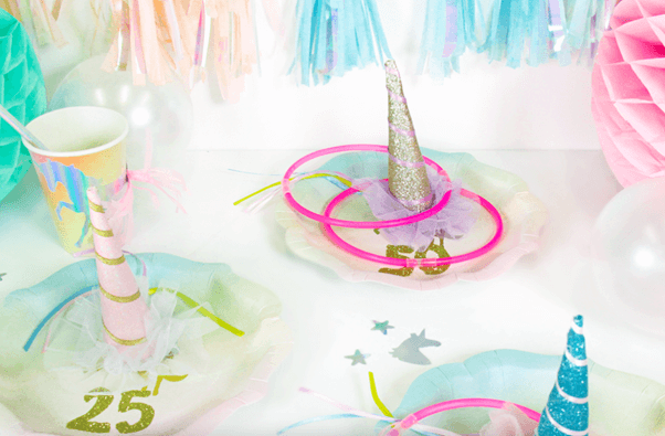 unicorn ring toss game