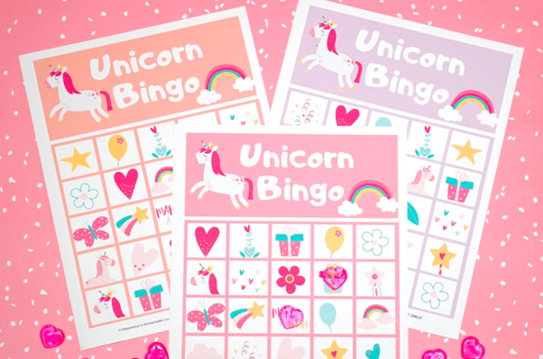 unicorn bingo game