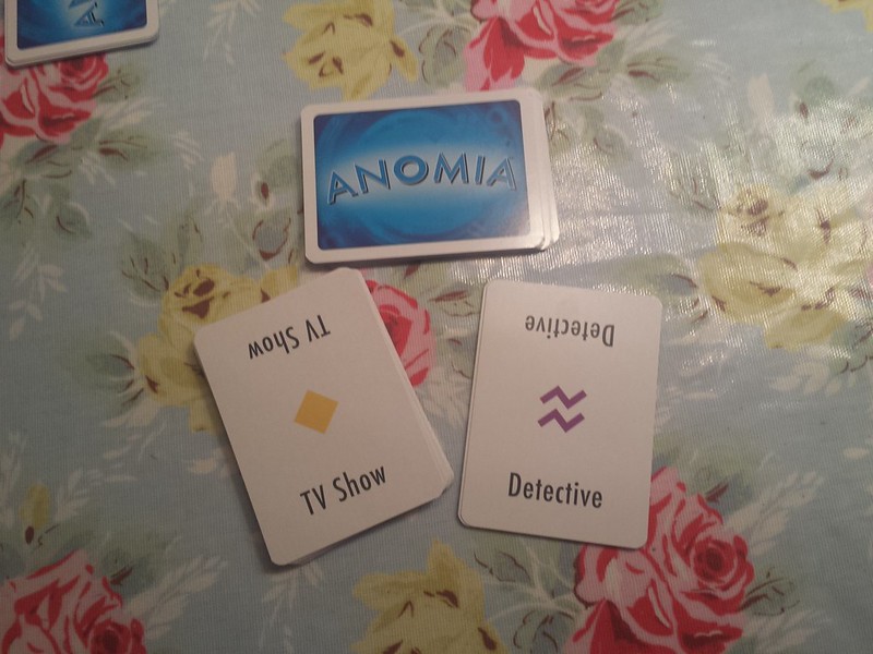 open cards of Anomia 