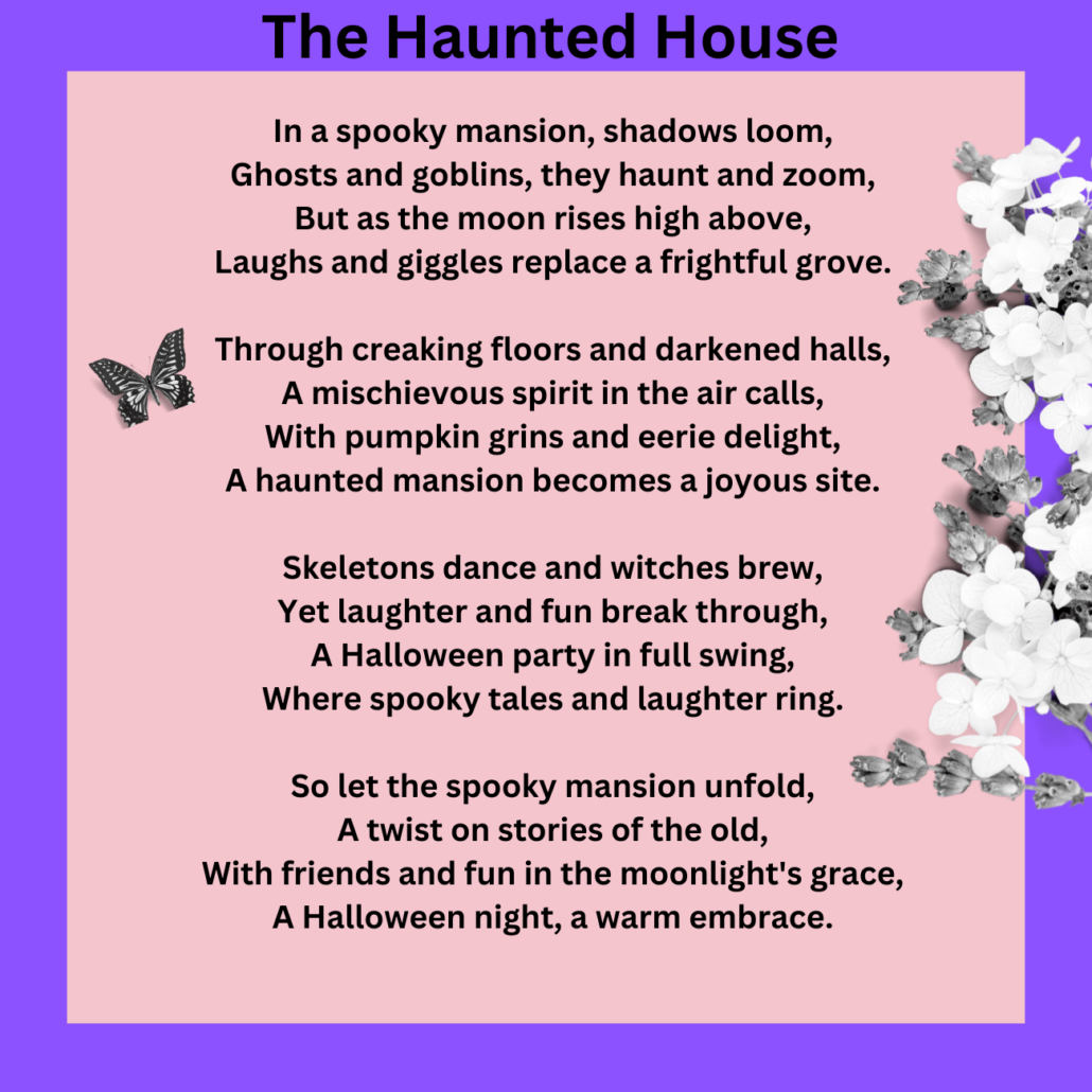 The Haunted House Poem for Second Graders