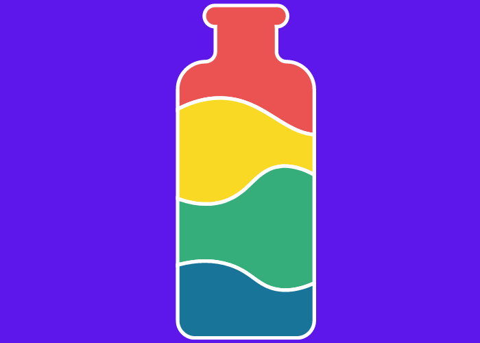 Rainbow in Jar