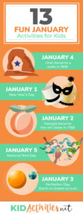 Fun January Themes and Activities for Kids