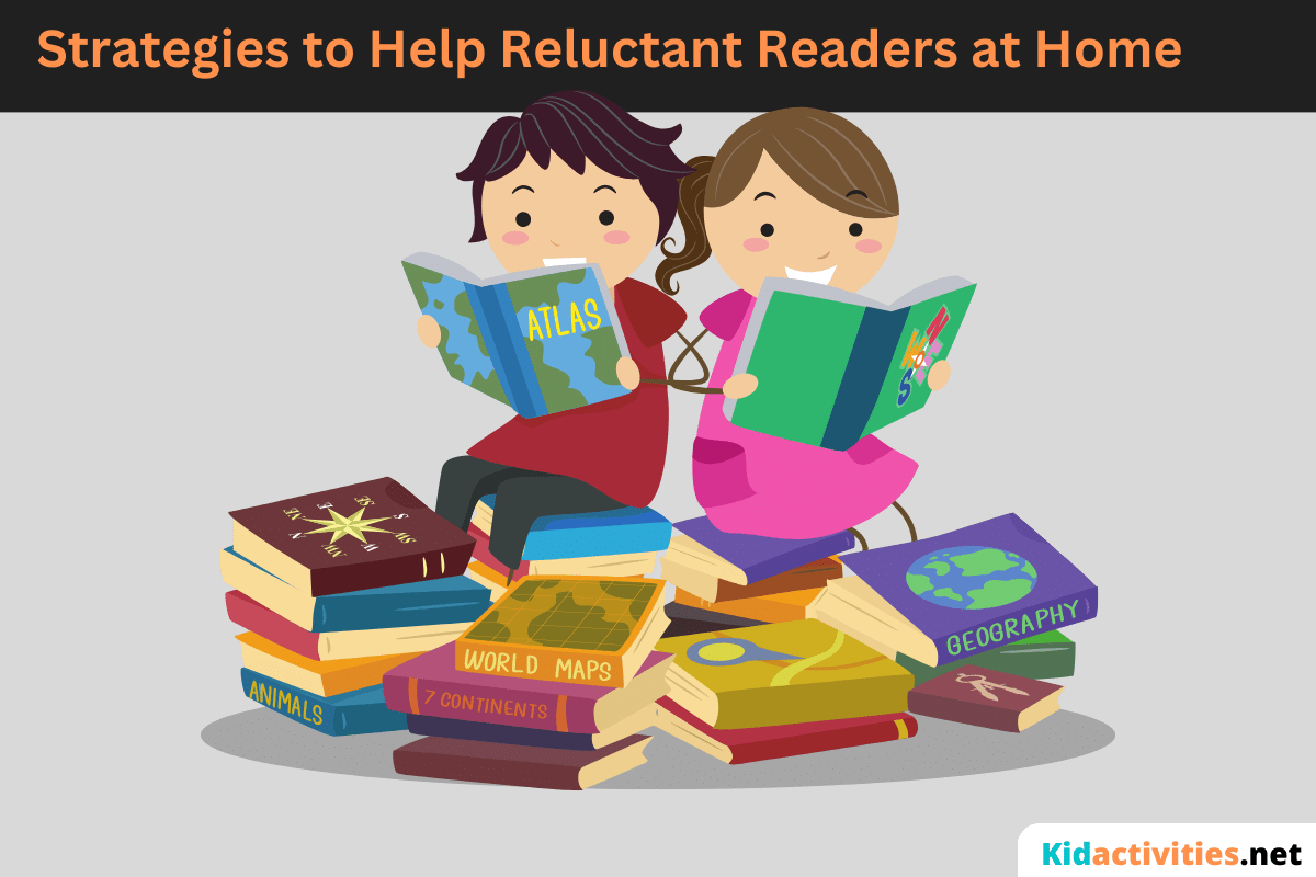 5 Strategies to Help Reluctant Readers at Home
